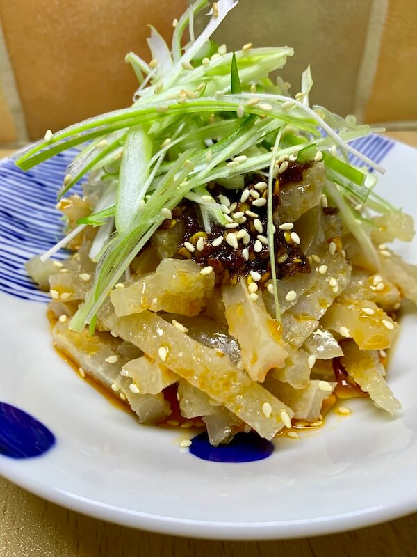 Chinese Spicy Pork Crunch Salad 香辣涼拌豬皮