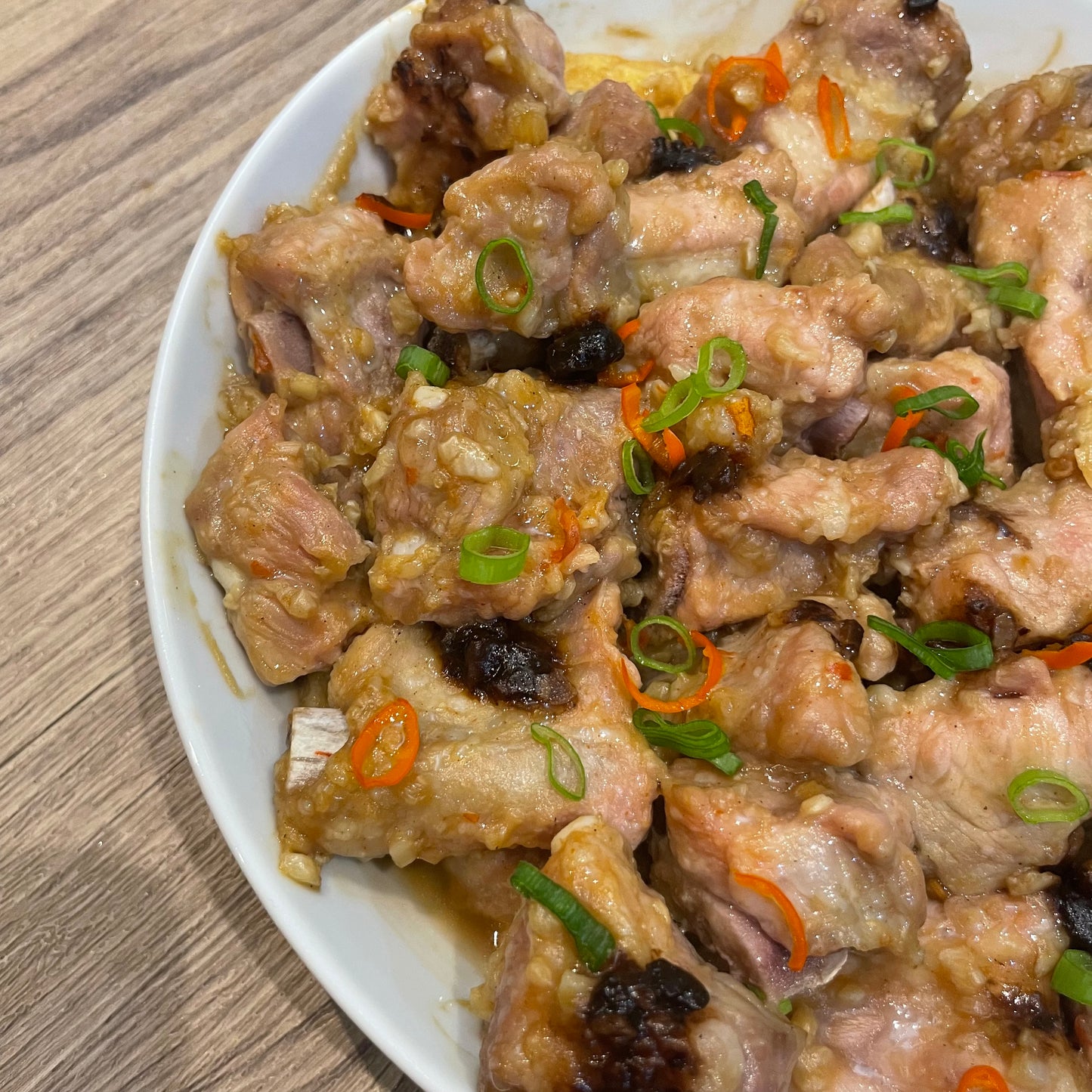 Steamed Pork Ribs in Black Bean Sauce 豉汁蒸排骨